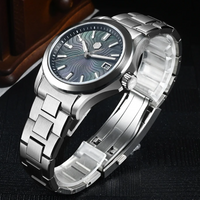 San Martin Men Automatic Watch Gada 39mm Mechanical Wristwatch 10Bar Waterproof Luminous Sapphire Guilloche MOP Dial Miyota 9015 image 4