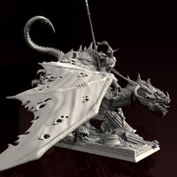 Overall heights 55mm 80mm 105mm Resin model kits figure colorless and self-assembled(3D Printing ) TD-7766/3D
