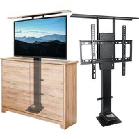 2026 Electric Motorized TV Lift with Remote Control for Hidden TV Cabinet Height Adjustable Automatic for 32-85inch TV