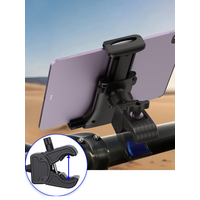 AliExpress Homhu Universal Tablet Smartphone Holder Bike Motorcycle Stroller Handlebar Mount Stand for 4-12.9 Inch Devices Indoor Fitness Setup