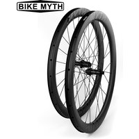 BIKE MYTH 50mm Wheelset 700C Toray T700/T800/T1100 Disc Brake Tubeless Ready UCI Approved Road Bike Wheels Ratchet 36T hub