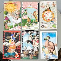 Alice in Tarotland 10.3*6cm: A Whimsical 78-Card Journey Down The Rabbit Hole โ Classic Tarot Deck