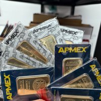 Swiss 5g 10g 20g 1oz 50g 100g Sealed packing Copper Gold Bar Gold Plated Bullion Bar With Independent Serial Number Metal Crafts