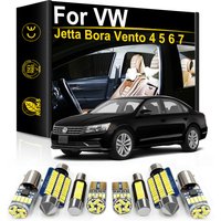 Für Volkswagen VW Jetta 4 5 6 7 Bora Vento MK2 MK3 MK4 MK5 MK6 MK7 2007 2011 2012 2018 2019 2021 Auto Innen LED Lichter Canbus