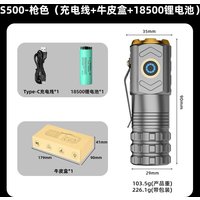 Mini Led Flashlight 18500 Ultra Powerful Led Torch 3 Core LED Tactical Flashlight 30000 High Power Lamp Outdoor Camping Fishing