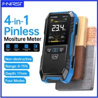 FNIRSI WMT-10 Wood Moisture Analyzer Inductive Non-destructive Humidity Test for Hardwood Softwood Plaster Wall Brick Wall