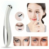 2026Electric Eye Massager Vibration Wrinkle Anti-Ageing Eye Massage Dark Circle Removal Beauty Face Eye Care Pen