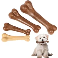 Dog Bone Chews Toys Nearly Ind Estructible Natural Non-Toxic Anti-bite Puppy Toys for Small Medium Large Dog Pet Chew Toy