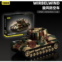 WIRBELWIND Cyclone air defense vehicle Classic Model Series MOC Creative Model 3D Assembly Toys Tank Model Set Birthday Gifts