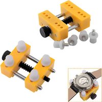 Adjustable Watchmaker Repair Tool Watch Back Case Cover Holder Remover Opener