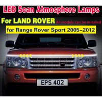 Car Atmosphere Light Strip Start Scan Universal LED Hood Light For Land Rover Range Rover Sport 2005-2012 Daytime Running Light