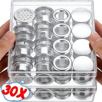 Wholesale Sink Overflow Cover Ring Insert Replacement Round Drain Cap Hollow Plug Household Bathroom Kitchen Basin Supplies