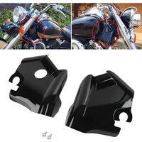 For Yamaha XVS400 Drag Star 1996-2017 V-Star 650 DragStar 650 XVS650 1997-2003 Motorcycle Front Fork Upper Frame Neck Covers image 3
