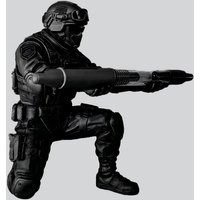 Soldier Pen Holder 3D Print Unique Organizer for Desktop Decoration Office Statue Gift
