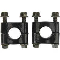 1 Pair Black Handlebar Riser 22mm Drag Handle Bar Clamp Extend Adapter For motorcycle riser handlebar ATV Quad Dirt Bike