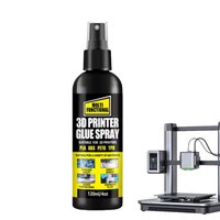 120ml 3D Printer Spray Adhesive Long-Lasting Filament Glue For Models, Non-Warping Spray For ABS/PLAs, Workshop Home School