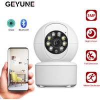 Caméra intelligente WIFI 3MP, Protection de sécurité, moniteur pour bébé, Mini caméra polychrome, Vision nocturne, suivi humain Ai, Audio bidirectionnel ICSEE