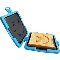 Smiley Face One-Piece Microwave Sandwich Grill Multifunctional Toast Crisping Pan Breakfast Quick Heating Fried Egg Pan