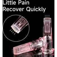 2/5/10pcs 34G Nanosoft 4pins 1.0/1.2/1.5 Nanosoft Microneedle Micro Sterile Single Packaged Crystal Multi Needle