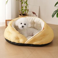 Small Dog Bed for Small Dogs,Cat Beds for Indoor Cats,Extra Soft&Machine Washable with Anti-Slip & Water-Resistant Oxford Bottom