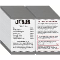 50/100 Pcs Gospel Booklet Card - Flat Illustration Pocket Bible Verse Card Prayer Postcard Poem Bookmark