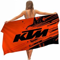 K-KTM Logo Anime Beach Swimming Towel Soft Absorbent Washcloth Children's Gifts for Kids Travel Camping Gym
