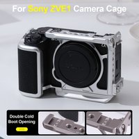 YANZUO Suitable For Sony ZVE1 Camera Rabbit Cage Kit Metal Protective Cage For Sony ZVE1 Board Accessories Camera Rabbit Cage