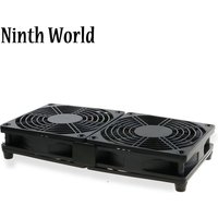Router Cooling Fan DIY PC Cooler TV Box Wireless Silent Quiet DC 5V USB Power 120mm 240mm Fan 12CM W/Screws Protective Net