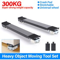 24 Wheel Movable Racks Mobile Roller Bracket Adjustable Washing Machine Stand Refrigerator Base Mount Universal Dryer Holder