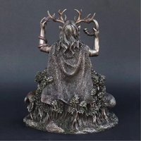 Animal Horned God Sculpture Underworld Landscape Decoration Resin Figurine Living Room Study Desktop Ornament Artware