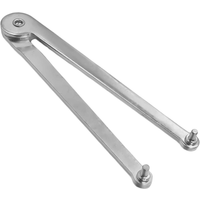 1pc Adjustable Steel Wrench, Multi-Functional Detachable Spanner for Mechanics, Hand Tool with Special Functionality