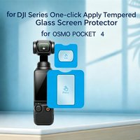 Tempered Glass Screen Protector For DJI Osmo Pocket 4 - Bubble-Free Film For Pocket Camera Accessories