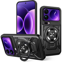 For Xiaomi 17 Pro Max Case Xiaomi 17 Pro Phone Cover Magnetic Armor Shockproof Ring Holder Case Magsafe Wireless Charge Cover