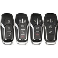 jingyuqin Replacement Car Key for Ford Edge Explorer Fusion 2015 2016 2017 M3N-A2C31243300 164-R7989 Key Case Cover