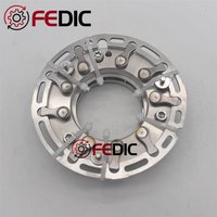 GT1749V 713672 700447 708366 701854-4 Turbodüsenring für Audi A3 A4 A6 Seat Leon Toledo Cordoba Skoda Octavia 1.9 TDI AFN