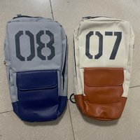 Brdwn GUNDAM unisexe Gundam 07/08MS équipe bouclier forme Cosplay Polyester sac à bandoulière poitrine Pack