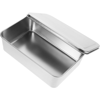 22X14X6 Inch Stainless Steel Rectangular Baking Tray With Lid Cake Pan For Metal Baking Pan Bread Cakes Desserts Pies Kitchen