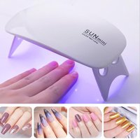 Bureau séchage lampe à ongles outil lampe de séchage des ongles Machine Portable Mini Usb 6W 3LED UV manucure lampe ongles USB usage domestique lampe à ongles lumière