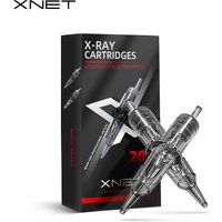 XNET X-RAY Cartridge Tattoo Needles RL Round Liner Disposable Sterilized Safety Tattoo Needle for Cartridge Machines Grips 20pcs
