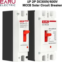 DC 300V 600V DC Solar Molded Case Circuit Breaker MCCB Overload Protection Switch Protector for Solar Photovoltaic PV 125A 250A