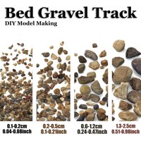 50g/Bag Model Railway Gravel for Micro Landscape Scenery Sand Table Layout Train War Game Outdoor DIY Miniature Scenic Materials