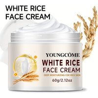 YOUNGCOME Rice washing water moisturizin g face cream, suitable for dry and rough skin, Improves the texture of skin