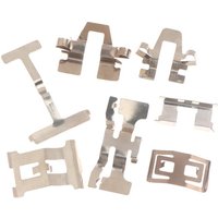 Stainless Steel Spring Plate Motorcycle Caliper Brake Pads 2pcs Motorcycle Caliper Lower Pump Brake Pump