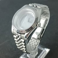 40mm high-end watch accessory men's case M8285/8215, suitable for 31mm dial with sapphire mirror, suitable for 8285 movement