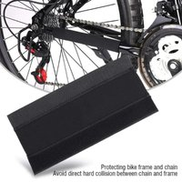 2PCS Black Bicycle Chain Sticker Protector Cycling Frame Chainstay Posted Protection Bike Care Guard Pad Cover Accessories