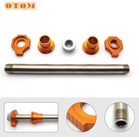 OTOM For KTM HUSQVARNA 125 250 300 350 400 450 SX SXS EXC SXF XCF FC FE TC TE 03-12 Motorcycle Front Rear Axle Kit Nut Bushing