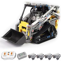 470 Piece Bricks MOC 13349 Set Remote Control Loader Car Technical Model Building Block City RC Car Toy For Boy Gifts