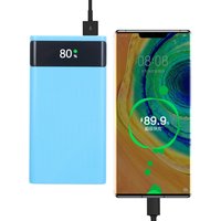 10W 18W 6*18650 Power Bank Battery Box Holder Dual USB Type C Micro 22.5W Fast Charge Shell With Led Lights 18650 Battery Cases