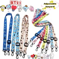 BT21 koya Shooky Chimmy personality creative phone lanyard, adjustable crossbody strap for bags and cameras, universal lanyard