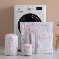 Washing Bag For Anti-winding Deformation Bathroom Dirty Clothes Organizer Forest Laundry Bags Machine Wash Pants Sweater Bag New